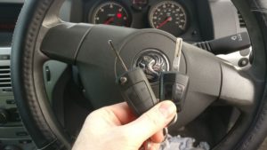 Vauxhall Astra H spare key