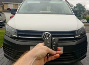 VW Caddy 2018 all keys lost. 2 keys cut and programmed.