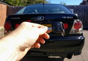 Lexus IS200 new key cut and programmed