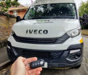 Iveco Daily 2018 lost all keys. New key done, lost key disabled.