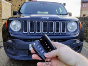 Jeep Renegade spare key done, lost key disabled.
