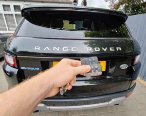 Range Rover Evoque 2016 spare key done