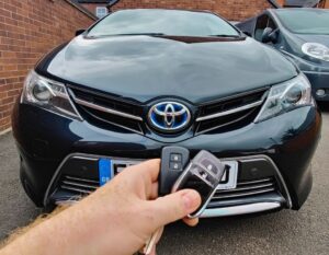 Toyota Auris spare key done, lost key disabled.