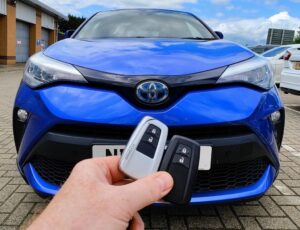 Toyota C-HR 2021 spare key done, lost key disabled.